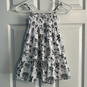 Black and White Tropical Janie and Jack Dress